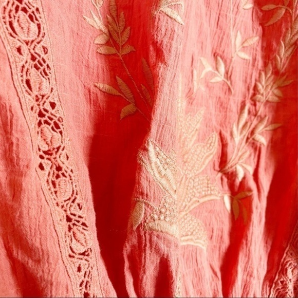 Free People boho Maria Maria Puff sleeve boho top - Picture 8 of 9